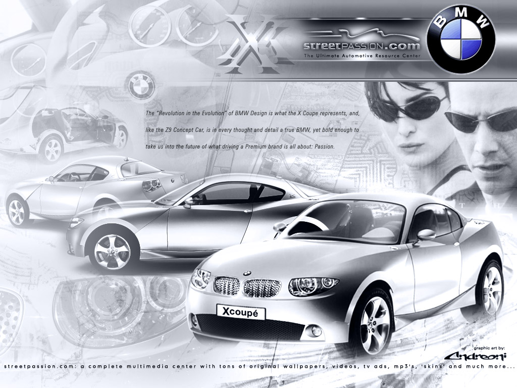 bmw - matrix wallpaper